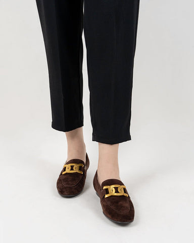 Metal-Decor-Fluffy-Warm-Loafers-Fur-Suede