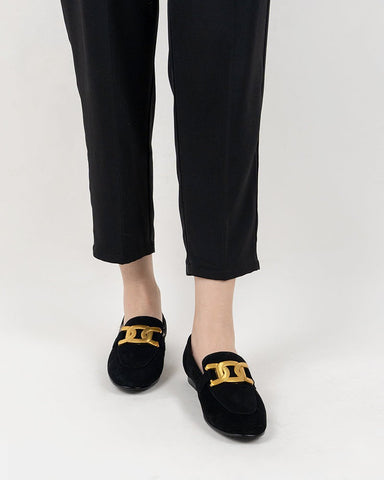 Metal-Decor-Fluffy-Warm-Loafers-Fur-Suede