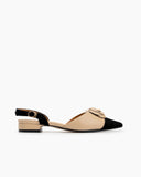 Pointed-Toe-Small-splicing-Colorblock-Floral-Decor-Slingback-Flat-Sandals
