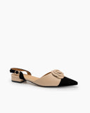 Pointed-Toe-Small-splicing-Colorblock-Floral-Decor-Slingback-Flat-Sandals
