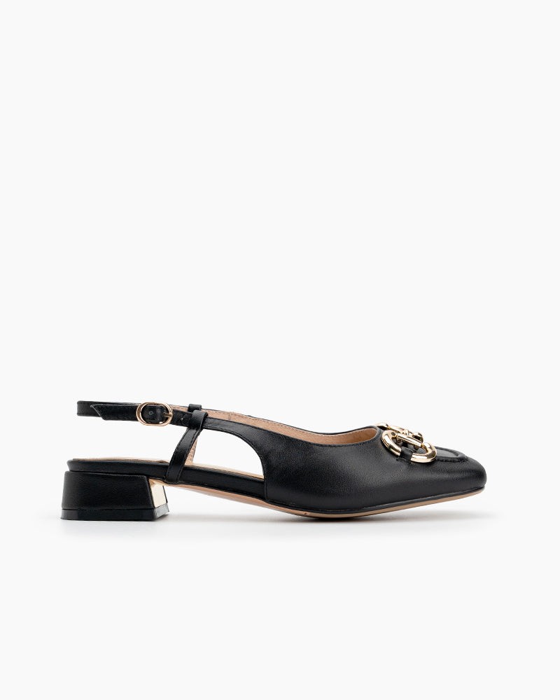 Elegant-Buckle-Square-Toe-Leather-Slingback-Sandals-Mules