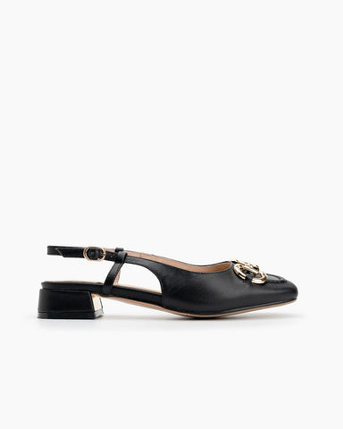 Elegant-Buckle-Square-Toe-Leather-Slingback-Sandals-Mules