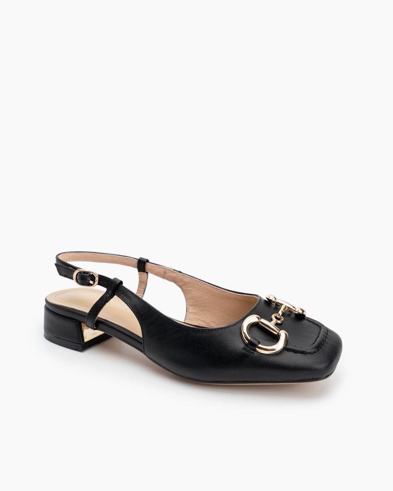 Elegant-Buckle-Square-Toe-Leather-Slingback-Sandals-Mules