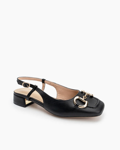 Elegant-Buckle-Square-Toe-Leather-Slingback-Sandals-Mules
