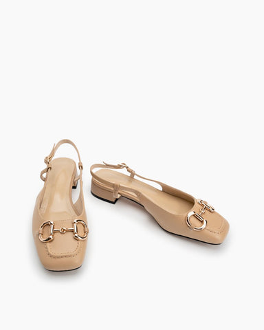 Elegant-Buckle-Square-Toe-Leather-Slingback-Sandals-Mules