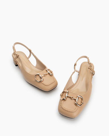 Elegant-Buckle-Square-Toe-Leather-Slingback-Sandals-Mules