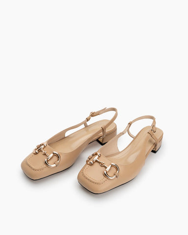 Elegant-Buckle-Square-Toe-Leather-Slingback-Sandals-Mules