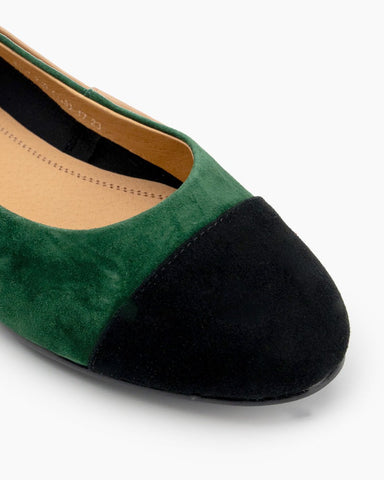 Round-Toe-Splicing-Faux-Suede-Flat-Loafers