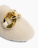 Metal-Chain-Fuzzy-Backless-Slip-on-Mules-Fur