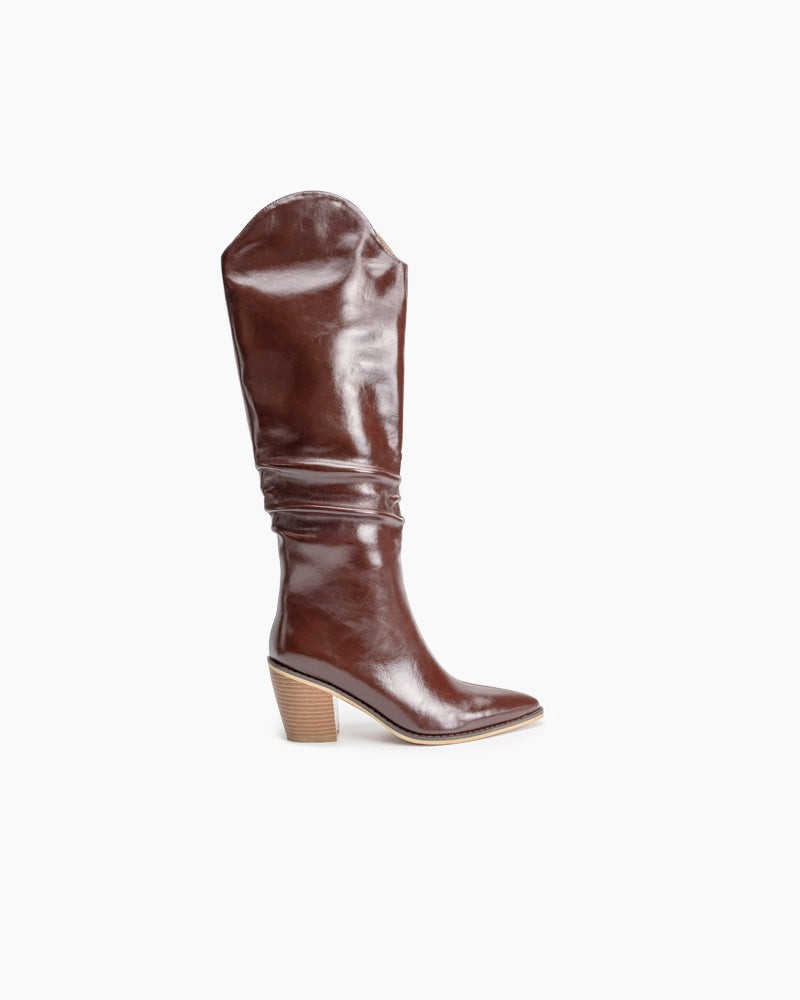 Leather-Knee-High-Chunky-Western-Boot