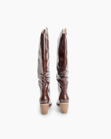 Leather-Knee-High-Chunky-Western-Boot