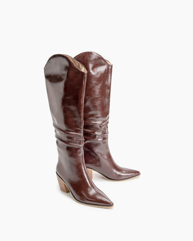Leather-Knee-High-Chunky-Western-Boot