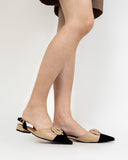 Pointed-Toe-Small-splicing-Colorblock-Floral-Decor-Slingback-Flat-Sandals