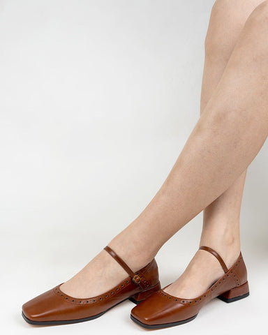 Mary-Janes-Square-Toe-Chunky-Heeled-Pumps-Loafers