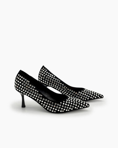 Rhinestone-Decor-Pointed-Toe-Black-high-heel-Stiletto-Pumps