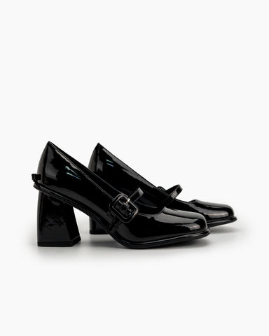 Platform-Chunky-Heels-Square-Toe-Block-Heel-Mary-Jane-Pumps