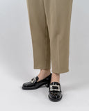 Rhinestones-Square-Buckle-Slip-on-Backless-Loafers