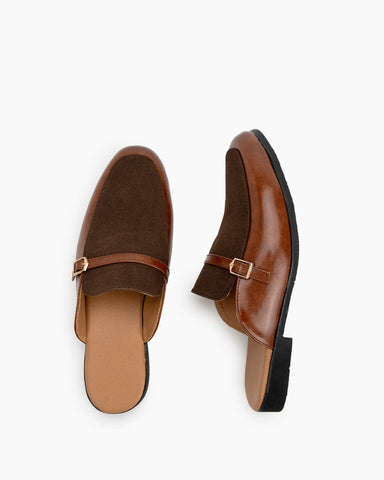 Suede-Backless-Slip-On-Slippers-Mules