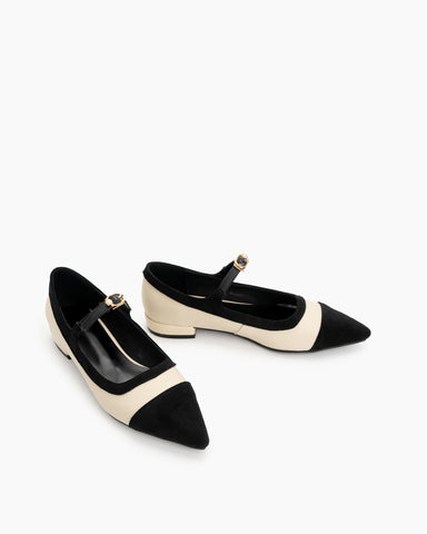 Mary-Jane-Pointed-Toe-Slip-on-Flats-Comfort-Loafers