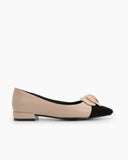 Floral-Decor-Pointed-Toe-Slip-on-flat-Ballet-loafers