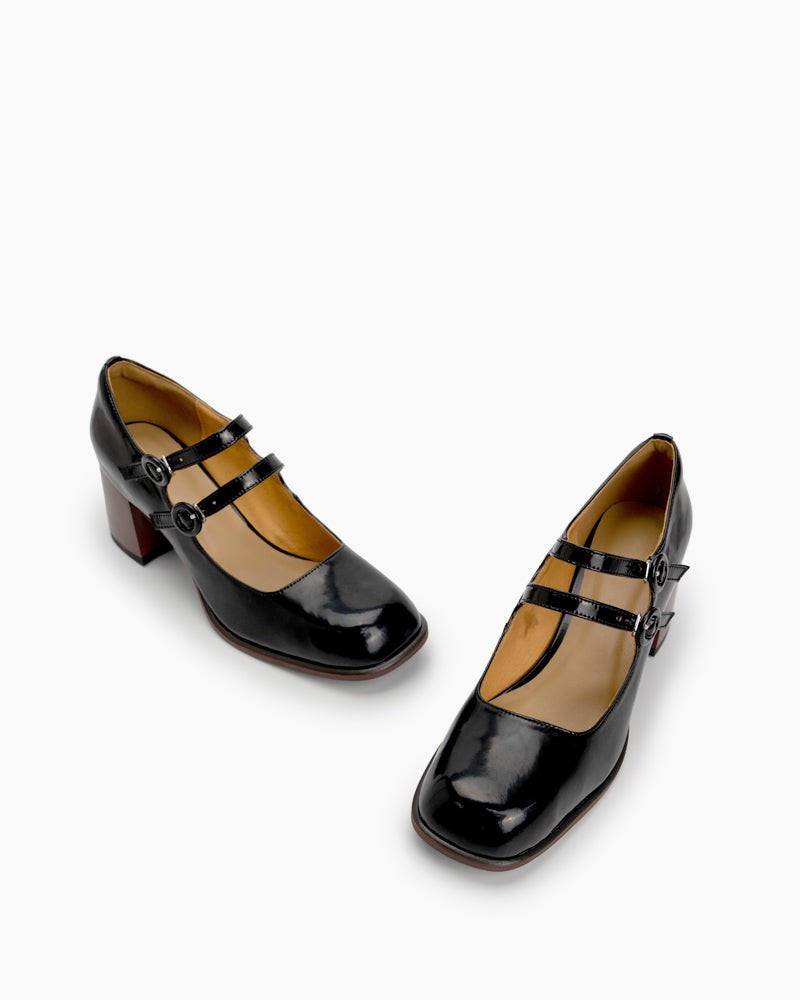 Mary-Jane-Block-High-Heel-Ankle-Strap-Pumps