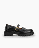 Buckle-Strap-Platform-Sewing-Flats-Heel-Round-Toe-Retro-Mary-Jane