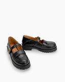 Buckle-Strap-Platform-Sewing-Flats-Heel-Round-Toe-Retro-Mary-Jane