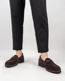 Luxury-Metal-Buckle-Slip-on-Suede-Loafers