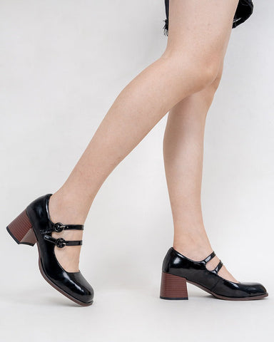 Mary-Jane-Block-High-Heel-Ankle-Strap-Pumps