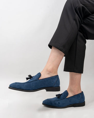 Suede-Tassels-Slip-on-Vintage-Penny-Casual-Loafers-pointed-toe