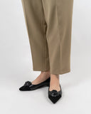 Floral-Decor-Pointed-Toe-Slip-on-flat-Ballet-loafers