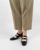 Double-Ankle-Strap-Mary-Jane-Square-Toe-Patent-Mid-Chunky-Heel-Pumps