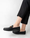 Horsebit-Metal-Buckle-Lightweight-Slip-On-Driving-Loafers