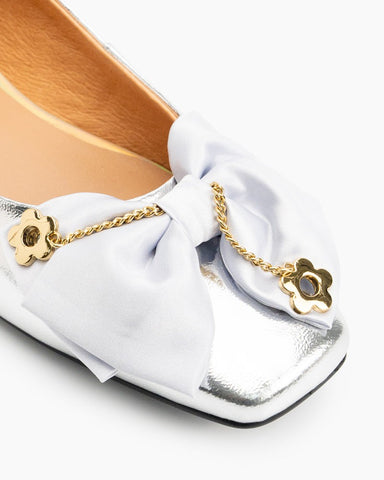 Chain-Bowknot-Decor-Chunky-Heel-Flat-Loafers