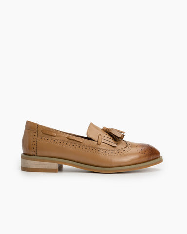 Pointed-Toe-Comfortable-Slip-On-Wingtip-Oxfords-Tassel-Leather-Loafers