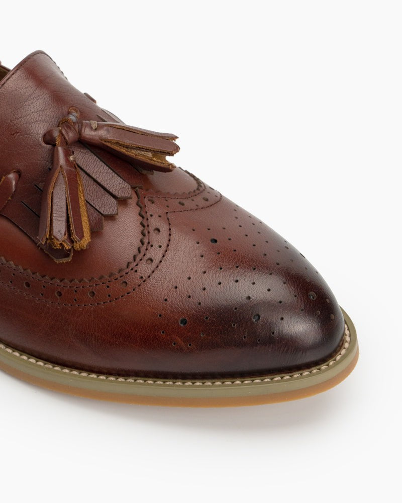 Pointed-Toe-Comfortable-Slip-On-Wingtip-Oxfords-Tassel-Leather-Loafers