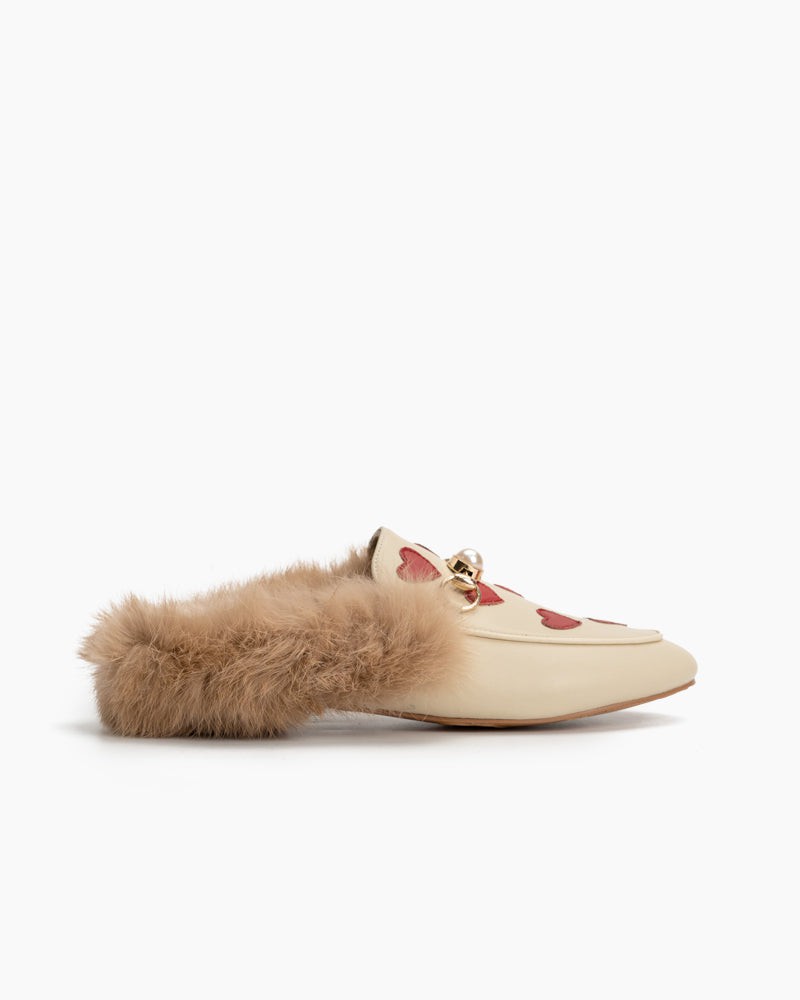 Pearl-Buckle-Love-Plush-Fur-Flat-Mules