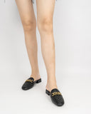 Braided-Embossed-Slides-Backless-Loafers-Flat-Mules