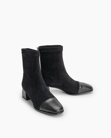 Chunky-High-Heel-Square-Toe-Ankle-Boots