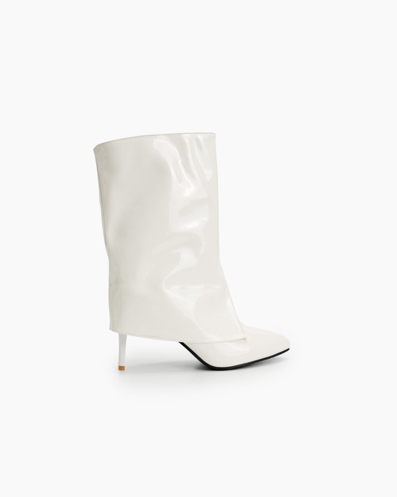 Pointed-Toe-Stiletto-Patent-Leather-Ankle-Boots-fold-over