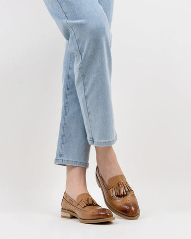 Pointed-Toe-Comfortable-Slip-On-Wingtip-Oxfords-Tassel-Leather-Loafers