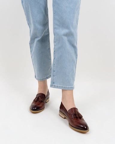 Pointed-Toe-Comfortable-Slip-On-Wingtip-Oxfords-Tassel-Leather-Loafers