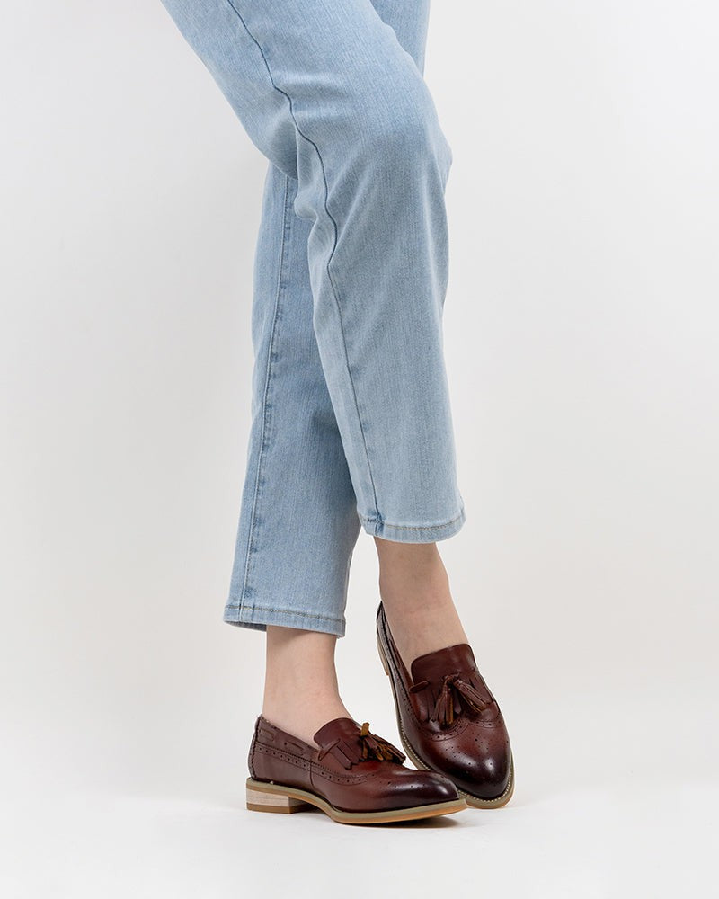 Pointed-Toe-Comfortable-Slip-On-Wingtip-Oxfords-Tassel-Leather-Loafers