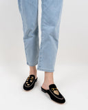 Horsebit-Classic-Metal-Buckle-Heart-Embroidered-Slip-On-Backless-flat-Mules