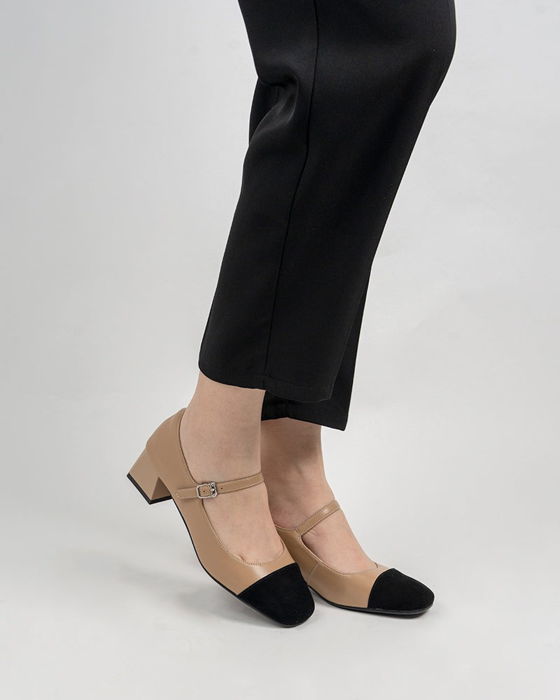 Mary-Janes-Square-Cap-Toe-Block-Chunky-Heeled-Pumps