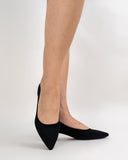 Contrast-Knit-Piping-Pointed-Toe-Ballet-Chunky-Heels