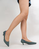 Contrast-Piping-Pointed-Toe-Ballet-Kitten-Heels