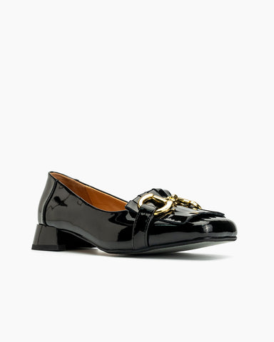 Classic-designer-Horsebit-Tassels-Chunky-Heel-Loafers