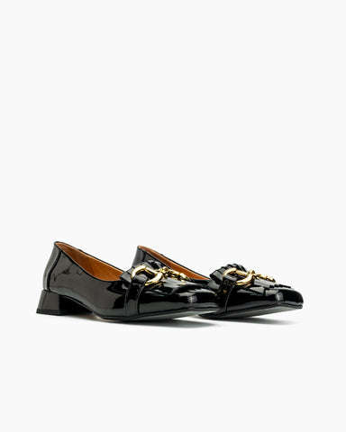 Classic-designer-Horsebit-Tassels-Chunky-Heel-Loafers