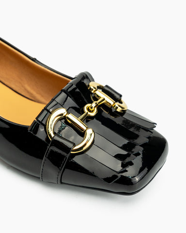 Classic-designer-Horsebit-Tassels-Chunky-Heel-Loafers